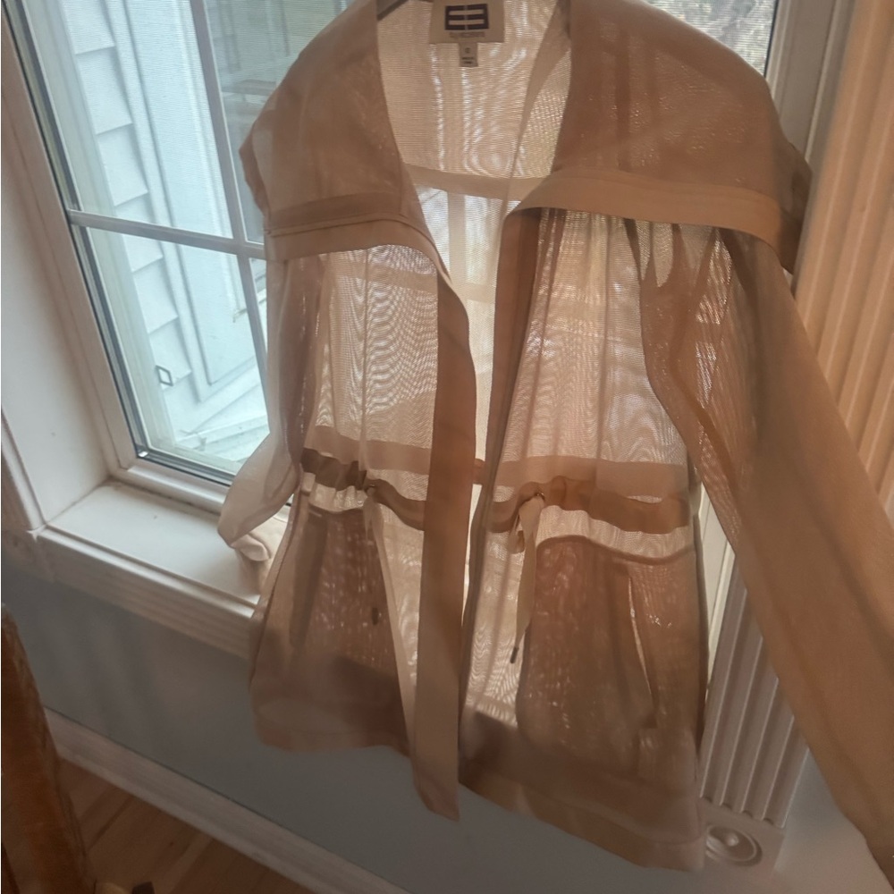 Etcetera Sheer Beige Jacket